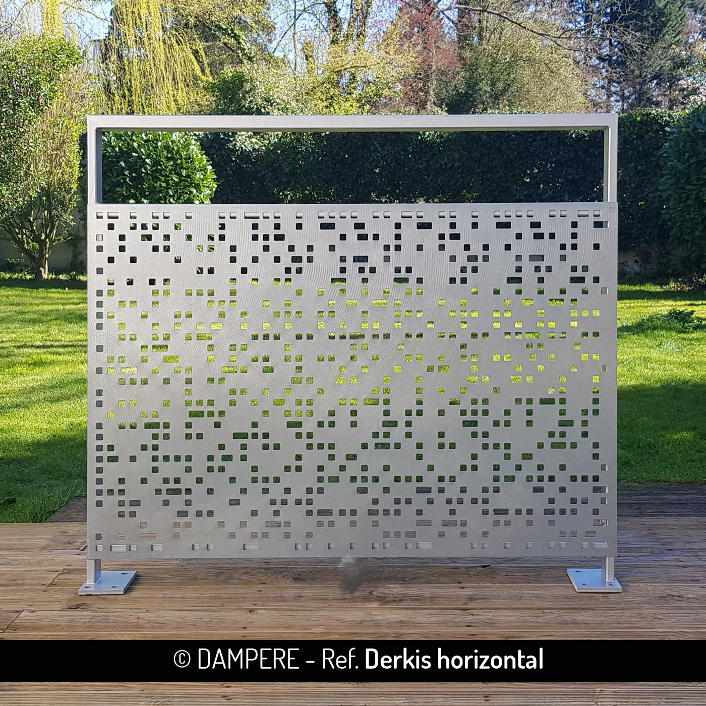 Tole perforee decorative DERKIS par Dampere