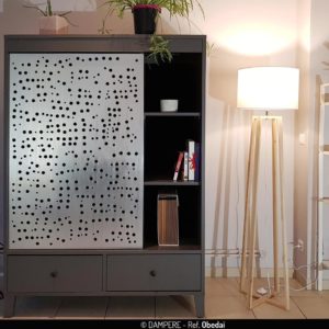 Tole perforee decorative OBEDAI par Dampere