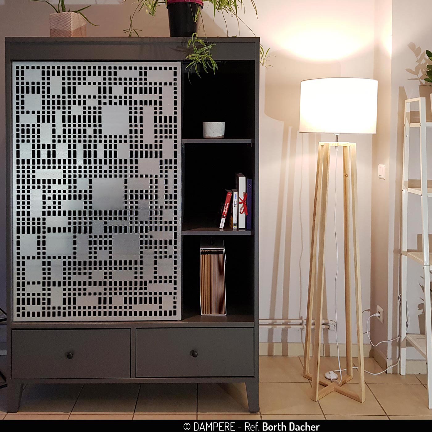 BORTH DACHER perforated sheet metal by Dampere