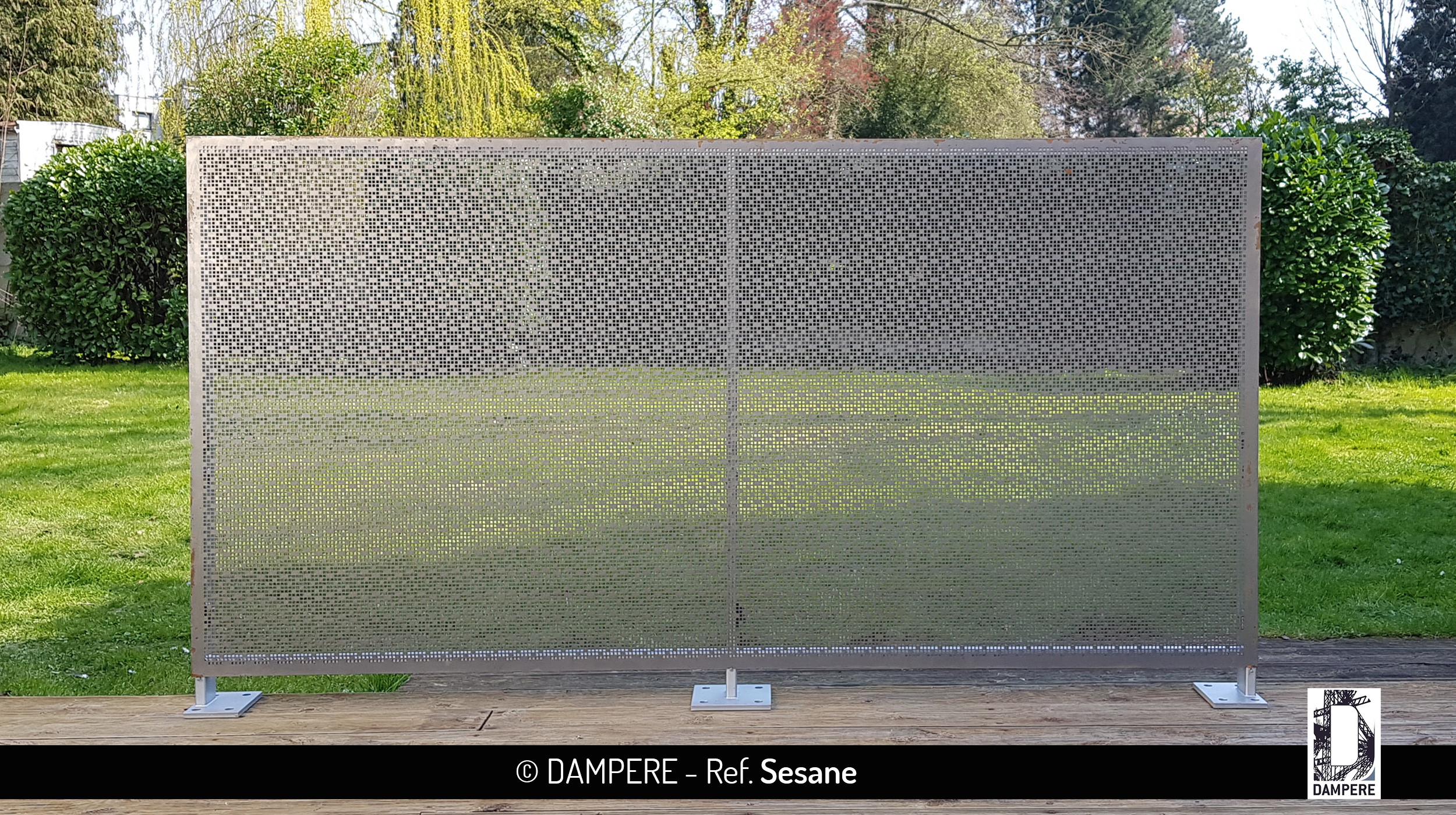 Tole perforee decorative SESANE par Dampere