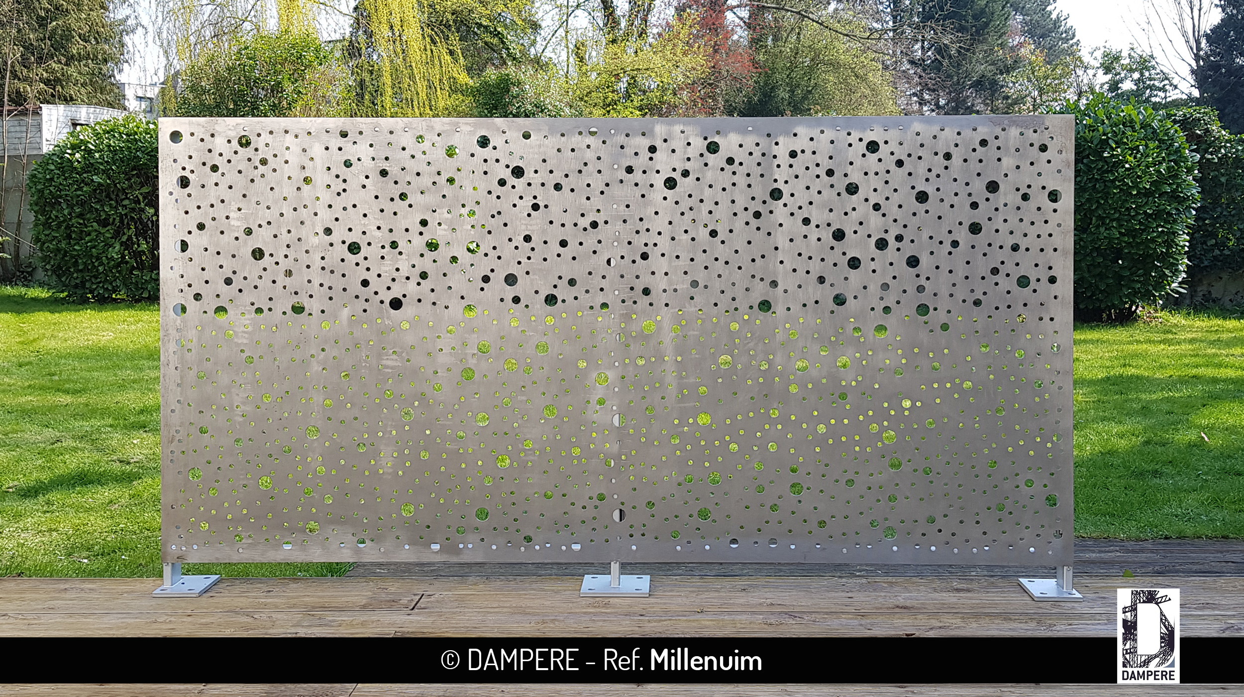 MILLENIUM dekoratives Lochblech von Dampere