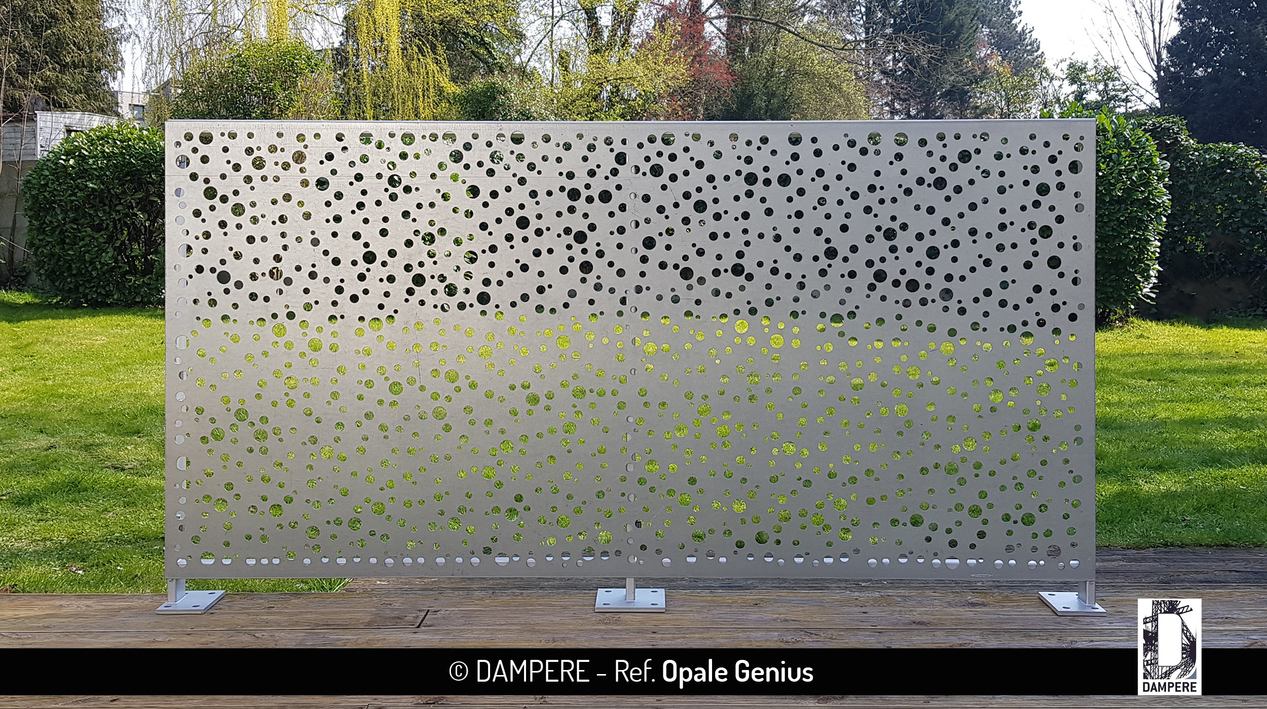 OPALE GENIUS dekoratives Lochblech von Dampere