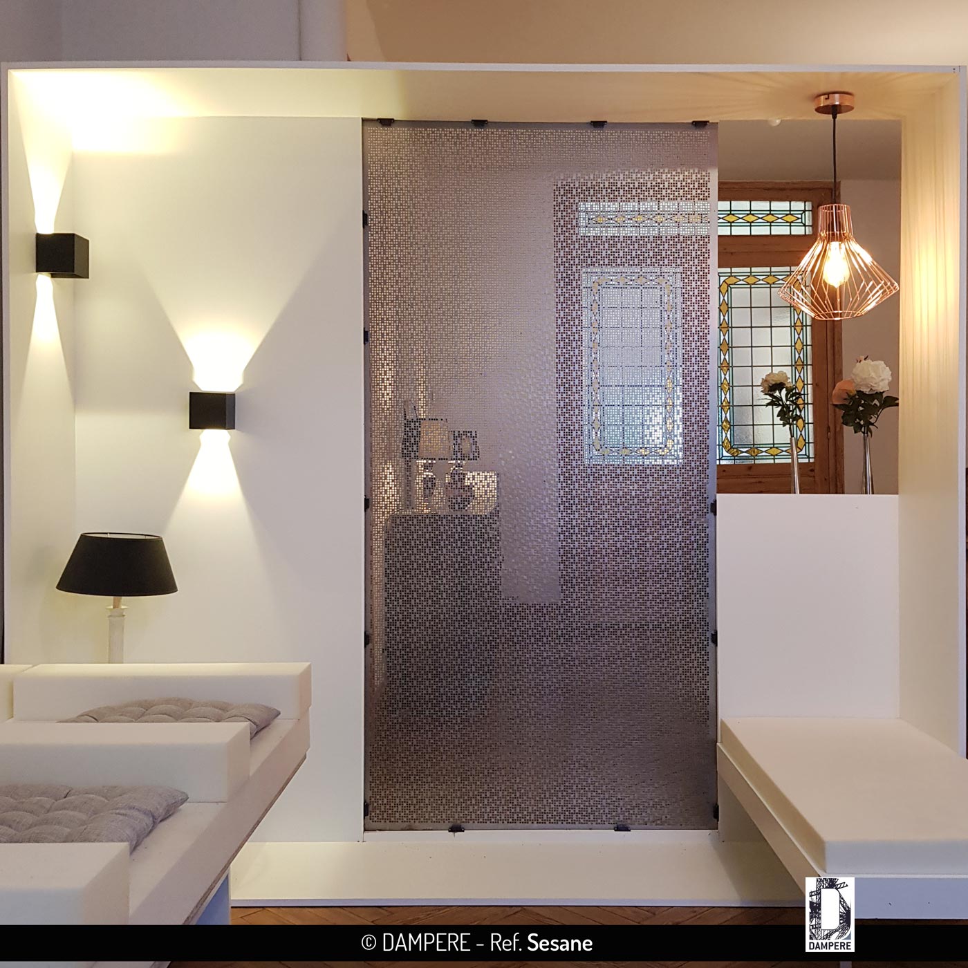 Tole perforee decorative SESANE par Dampere