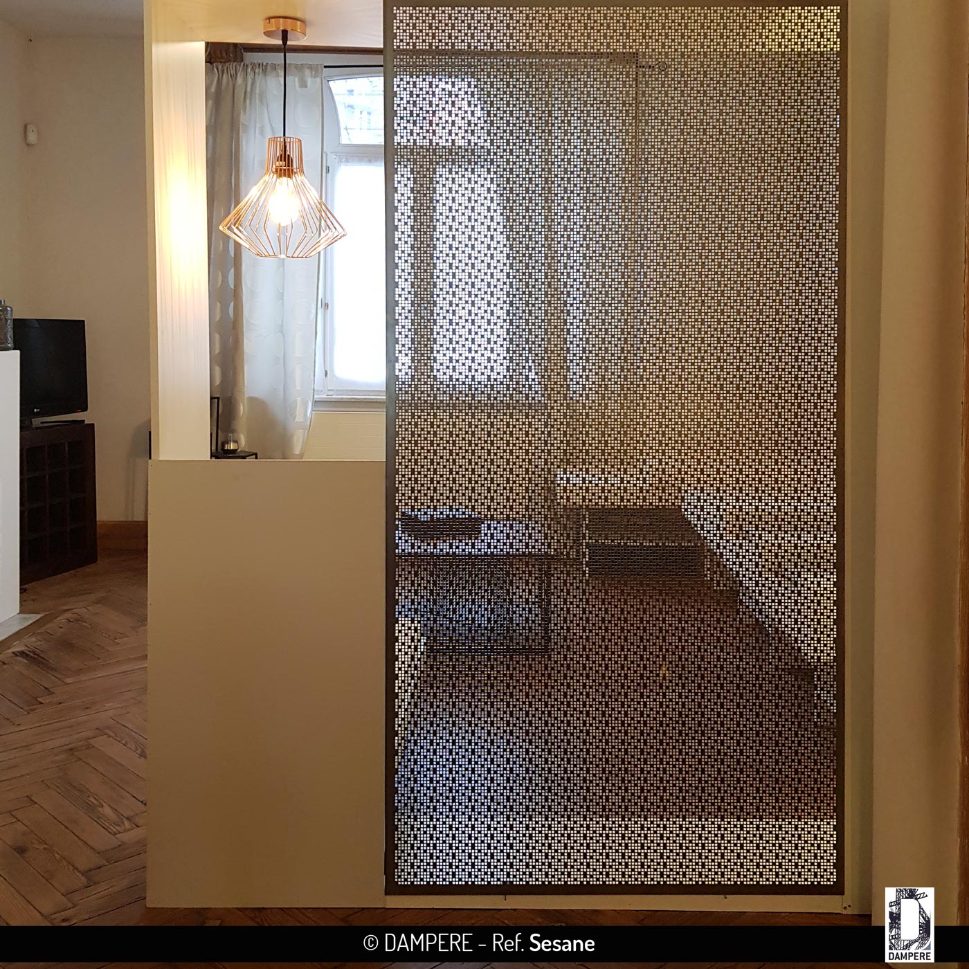 Tole perforee decorative SESANE par Dampere