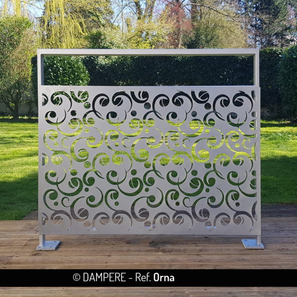 Tole decorative en decoupe laser ORNA par Dampere