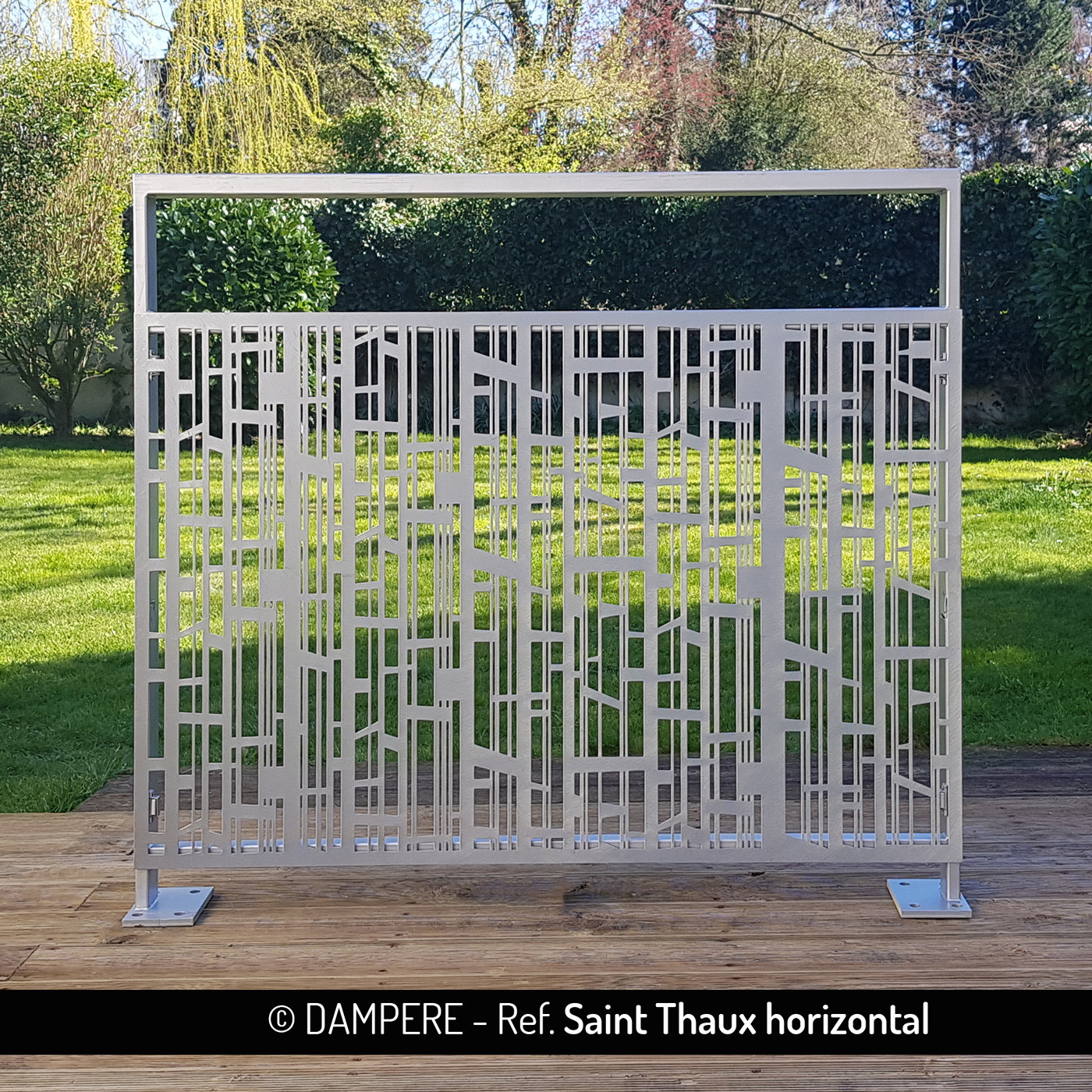 SAINT THAUX laser cut decorative sheet metal by Dampere