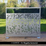 Decoratief geperforeerd plaat BRIGADINE van Dampere