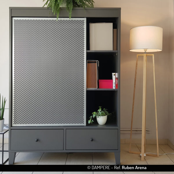 Tole perforee decorative RUBEN ARENA par Dampere